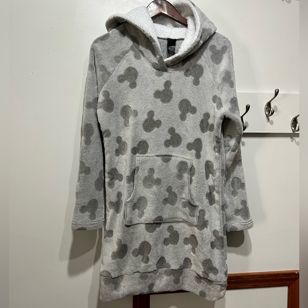 Disney fleece hoodie tunic (S)